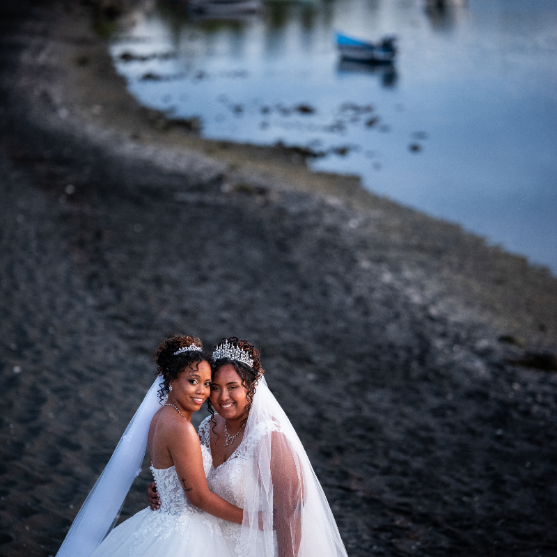couple de mariée femmes